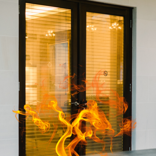 Sistemas de aluminio y vidrio homologados contra incendios